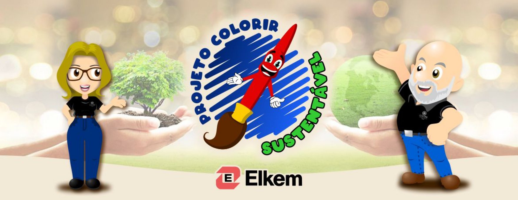 Projeto Colorir - Parceria Elkem
