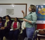 NA TRILHA DOS VALORES - SEGURANÇA FERROVIÁRIA E CIDADANIA - CARIACICA - SENSIBILIZAÇÃO DE PROF