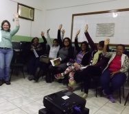 NA TRILHA DOS VALORES - SEGURANÇA FERROVIÁRIA E CIDADANIA - CARIACICA - SENSIBILIZAÇÃO DE PROF