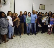 NA TRILHA DOS VALORES - SEGURANÇA FERROVIÁRIA E CIDADANIA - CARIACICA - SENSIBILIZAÇÃO DE PROF