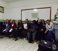 NA TRILHA DOS VALORES - SEGURANÇA FERROVIÁRIA E CIDADANIA - CARIACICA - SENSIBILIZAÇÃO DE PROF