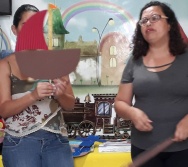 ENCERRAMENTO DO CURSO CONTANDO HISTÓRIAS COLORINDO VIDAS - MODULO 1 - TURMA 15