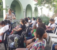 DIA INTERNACIONAL DO CONTADOR DE HISTÓRIA - COMEMORAMOS JUNTO COM O GRUPO CHÃO DE LETRAS