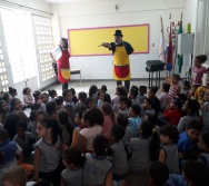 CONTAÇÃO DE HISTÓRIA NA UMEI MARIA DA GLÓRIA RAUTA - VILA VELHA