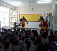 CONTAÇÃO DE HISTÓRIA NA UMEI MARIA DA GLÓRIA RAUTA - VILA VELHA