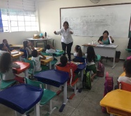 Sensibilização de Alunos e Capri de Professores da Escola Arthur Costa e Silva - Aparecida/NTV