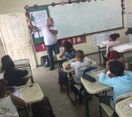 Sensibilização de Alunos e Capri de Professores da Escola Arthur Costa e Silva - Aparecida/NTV