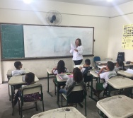 Sensibilização de Alunos e Capri de Professores da Escola Arthur Costa e Silva - Aparecida/NTV