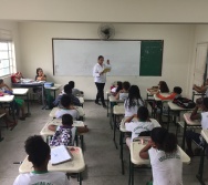 Sensibilização de Alunos e Capri de Professores da Escola Arthur Costa e Silva - Aparecida/NTV