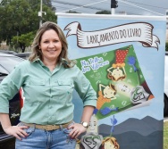 PARTICIPAÇÃO DO COLORIR NA FEIRA LITERÁRIA DO ES - PARE OLHE E ESCUTE!