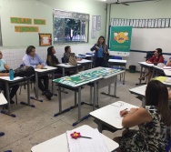 Sensibilização e Capri de Professores da Escola GENERAL TIBÚRCIO/PORTO DE SANTANA-NTV MATUTINO