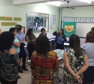 Sensibilização e Capri de Professores da Escola GENERAL TIBÚRCIO/PORTO DE SANTANA-NTV MATUTINO