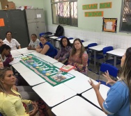 Sensibilização e Capri de Professores da Escola GENERAL TIBÚRCIO/PORTO DE SANTANA-NTV VESPER