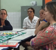 Sensibilização e Capri de Professores da Escola GENERAL TIBÚRCIO/PORTO DE SANTANA-NTV VESPER