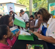 DIA NTV - ESCOLA GENERAL TIBÚRCIO - PORTO DE SANTANA - LANÇAMENTO DO LIVRO NTV