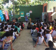 DIA NTV - ESCOLA GENERAL TIBÚRCIO - PORTO DE SANTANA - LANÇAMENTO DO LIVRO NTV