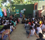 DIA NTV - ESCOLA GENERAL TIBÚRCIO - PORTO DE SANTANA - LANÇAMENTO DO LIVRO NTV