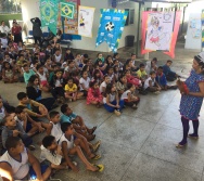 DIA NTV - ESCOLA GENERAL TIBÚRCIO - PORTO DE SANTANA - LANÇAMENTO DO LIVRO NTV