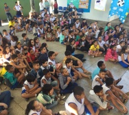 DIA NTV - ESCOLA GENERAL TIBÚRCIO - PORTO DE SANTANA - LANÇAMENTO DO LIVRO NTV