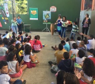 DIA NTV - ESCOLA GENERAL TIBÚRCIO - PORTO DE SANTANA - LANÇAMENTO DO LIVRO NTV