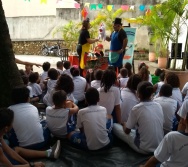 DIA NTV - ESCOLA GENERAL TIBÚRCIO - PORTO DE SANTANA - LANÇAMENTO DO LIVRO NTV