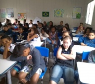 DIA NTV - ESCOLA GENERAL TIBÚRCIO - PORTO DE SANTANA - PROJETO MACRO MEIO AMBIENTE