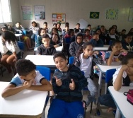 DIA NTV - ESCOLA GENERAL TIBÚRCIO - PORTO DE SANTANA - PROJETO MACRO MEIO AMBIENTE