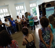 Oficina a magia do era uma vez - biblioteca Adelpho Monjardim