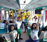 Aula de Campo - Viagem de Trem - NTV