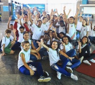 NA TRILHA DOS VALORES - AULA DE CAMPO - TREM