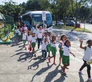 NA TRILHA DOS VALORES - AULA DE CAMPO - TREM