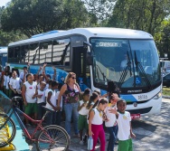 NA TRILHA DOS VALORES - AULA DE CAMPO - TREM