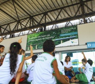 NA TRILHA DOS VALORES - AULA DE CAMPO - TREM