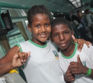 NA TRILHA DOS VALORES - AULA DE CAMPO - TREM