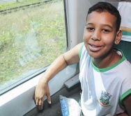 NA TRILHA DOS VALORES - AULA DE CAMPO - TREM