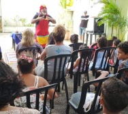 DIA INTERNACIONAL DO CONTADOR DE HISTÓRIA - COMEMORAMOS NA BIBLIOTECA ADELPHO MONJARDIM