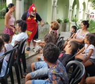 DIA INTERNACIONAL DO CONTADOR DE HISTÓRIA - COMEMORAMOS NA BIBLIOTECA ADELPHO MONJARDIM