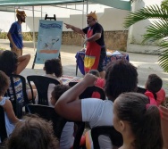 DIA INTERNACIONAL DO CONTADOR DE HISTÓRIA - COMEMORAMOS NA BIBLIOTECA ADELPHO MONJARDIM