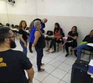 OFICINA DE CONTAÇÃO DE HISTÓRIA - NA SEMANA DO PEDAGOGO - FABRA