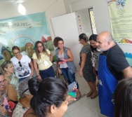 SEGUNDA AULA DO CURSO CONTANDO HISTÓRIAS COLORINDO VIDAS - TURMA 5/2019.