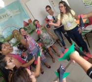 SEGUNDA AULA DO CURSO CONTANDO HISTÓRIAS COLORINDO VIDAS - TURMA 5/2019.