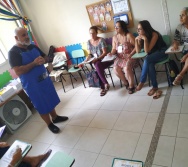 SEGUNDA AULA DO CURSO CONTANDO HISTÓRIAS COLORINDO VIDAS - TURMA 5/2019.