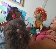 SEGUNDA AULA DO CURSO CONTANDO HISTÓRIAS COLORINDO VIDAS - TURMA 5/2019.