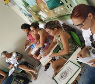 SEGUNDA AULA DO CURSO CONTANDO HISTÓRIAS COLORINDO VIDAS - TURMA 5/2019.