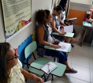 SEGUNDA AULA DO CURSO CONTANDO HISTÓRIAS COLORINDO VIDAS - TURMA 5/2019.