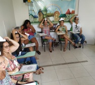 SEGUNDA AULA DO CURSO CONTANDO HISTÓRIAS COLORINDO VIDAS - TURMA 5/2019.