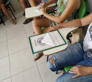 SEGUNDA AULA DO CURSO CONTANDO HISTÓRIAS COLORINDO VIDAS - TURMA 5/2019.