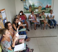 SEGUNDA AULA DO CURSO CONTANDO HISTÓRIAS COLORINDO VIDAS - TURMA 5/2019.