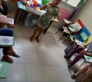 SEGUNDA AULA DO CURSO CONTANDO HISTÓRIAS COLORINDO VIDAS - TURMA 5/2019.