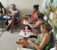 SEGUNDA AULA DO CURSO CONTANDO HISTÓRIAS COLORINDO VIDAS - TURMA 5/2019.